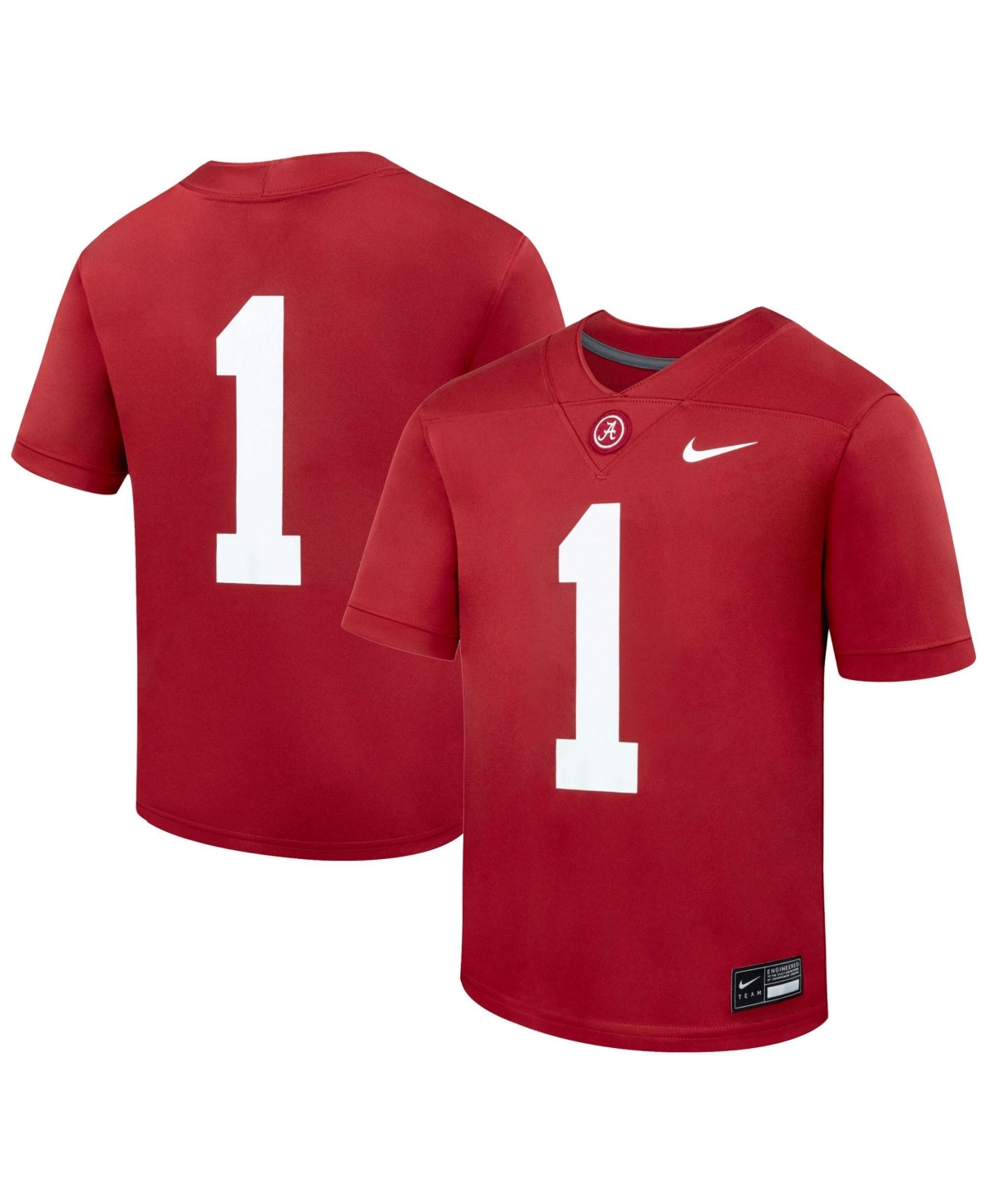 Nike Big Boys and Girls Crimson Alabama Tide Replica Football Jersey