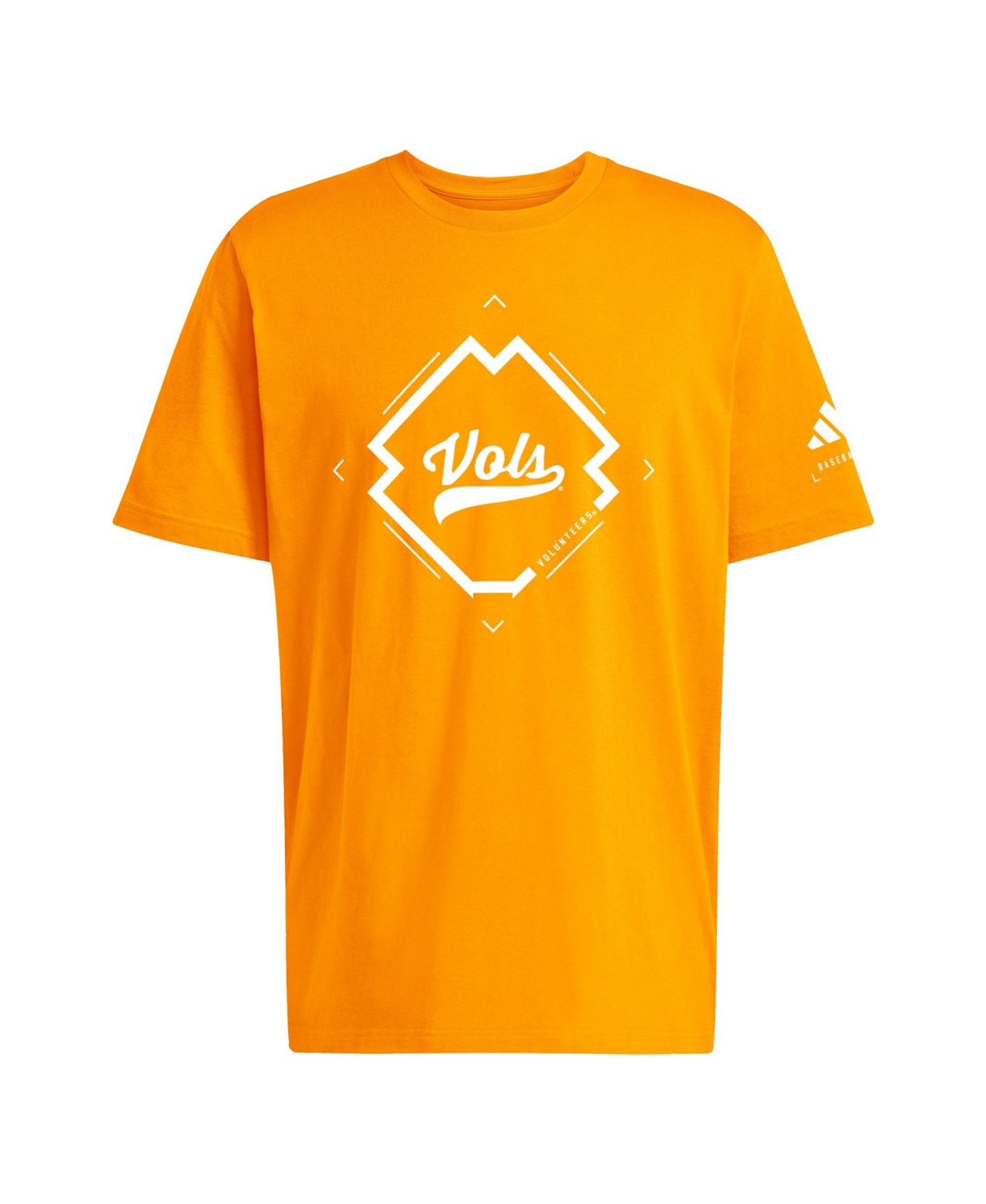 Мужская футболка adidas Tennessee Orange Tennessee Volunteers Baseball — фото 2