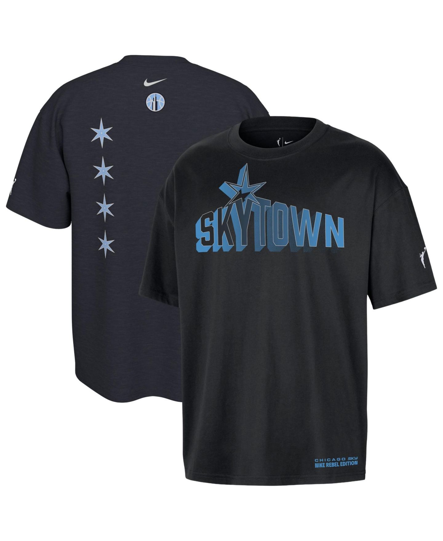 Футболка Nike Black Chicago Sky Standard Issue Rebel Edition — фото 1