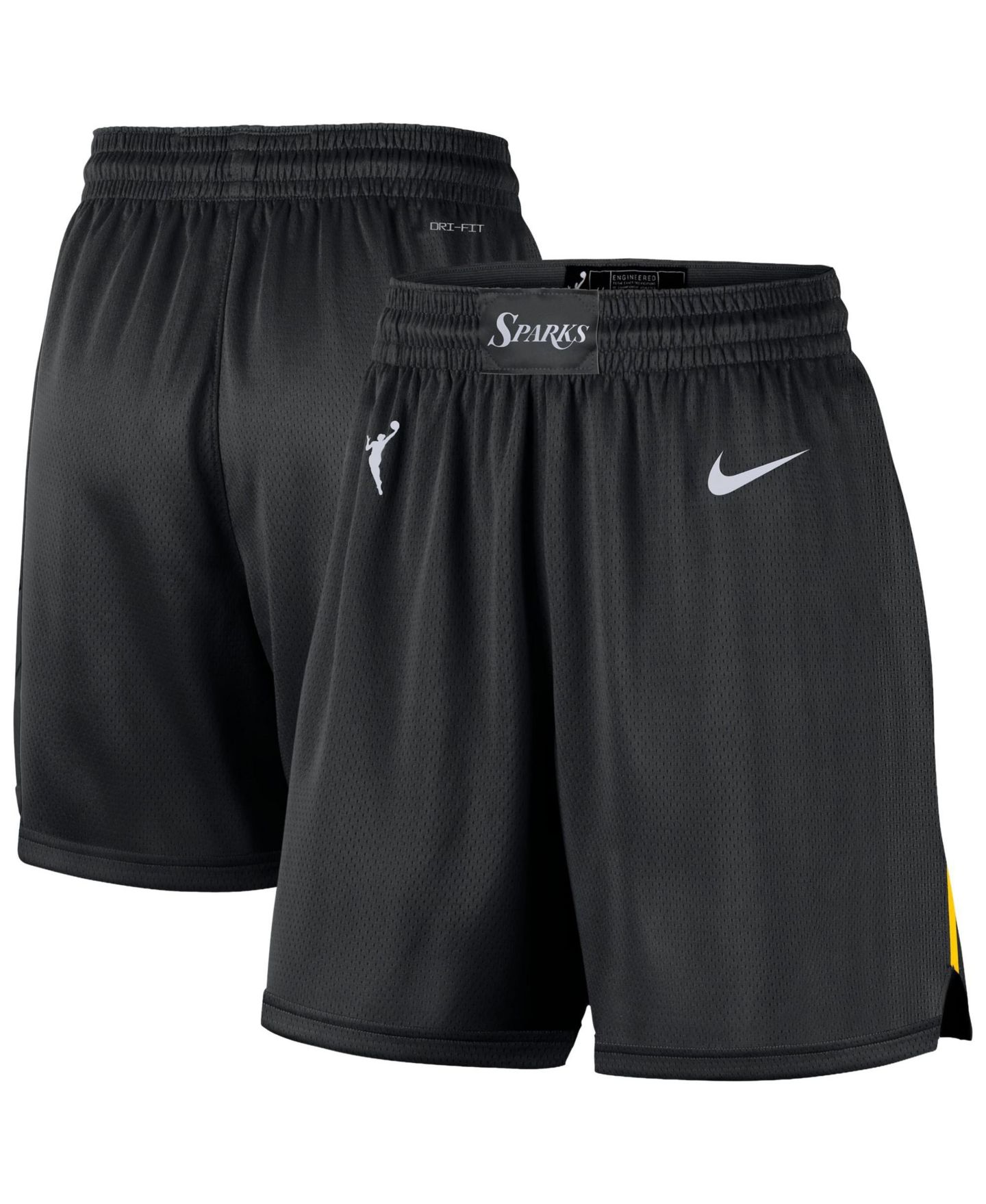 Женские шорты Nike Black Los Angeles Sparks 2026 On-Court Dri-FIT Victory Shorts - Rebel Edition — фото 1