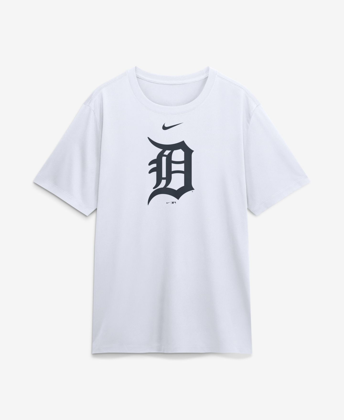Мужская футболка Nike White Detroit Tigers New Legend Dri-FIT — фото 1