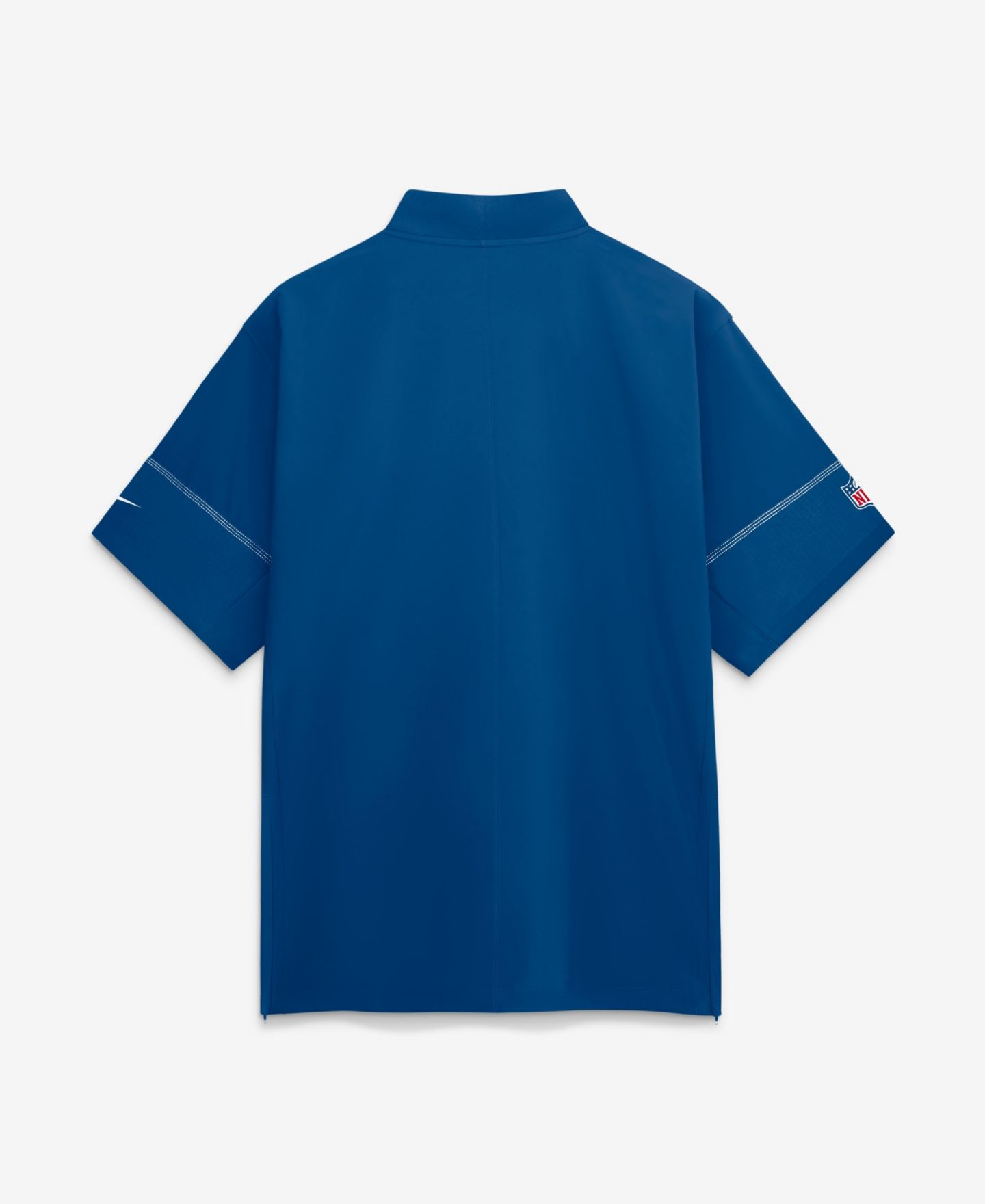 Мужская куртка Nike Royal Indianapolis Colts Sideline Short Sleeve Quarter-Zip Coaches — фото 2