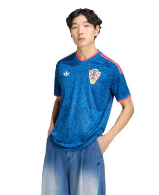 Men's Blue Croatia National Team 2027 Away Replica Jersey