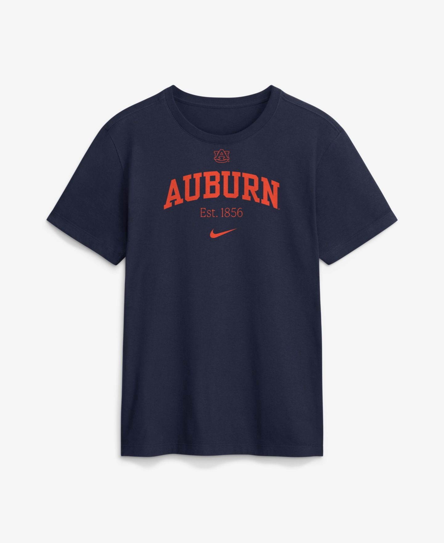 Мужская футболка Nike Navy Auburn Tigers Academic Arch — фото 1
