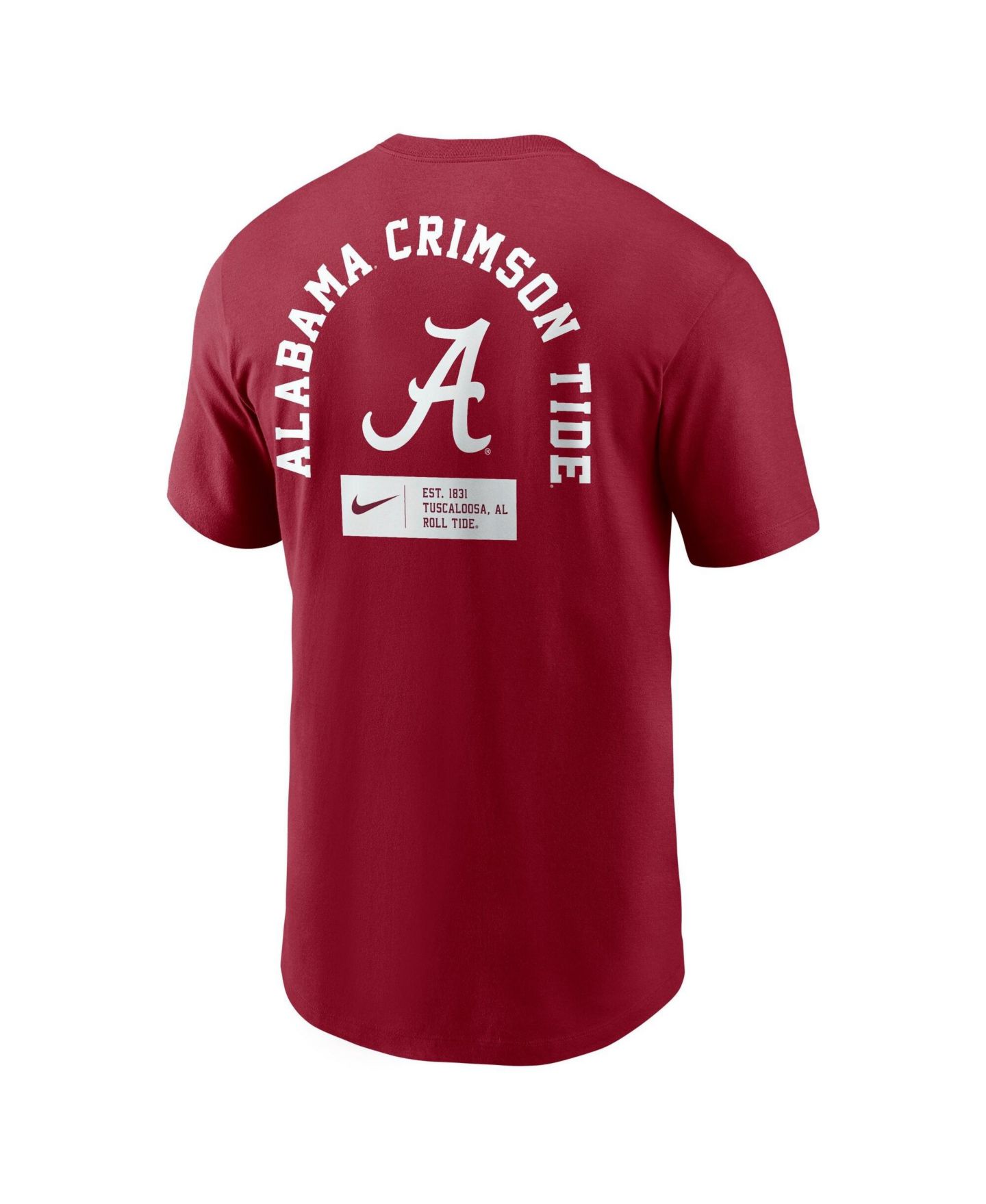 Мужская футболка Nike Crimson Alabama Crimson Tide Primetime Crew — фото 5