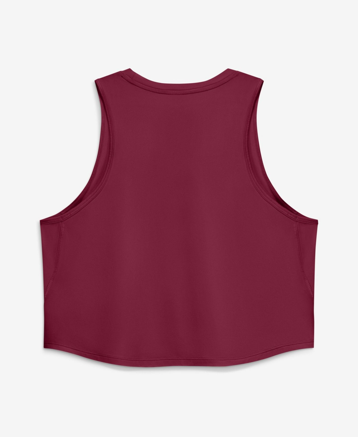 Женский топ Nike Garnet Florida State Seminoles One Dri-FIT Cropped — фото 2