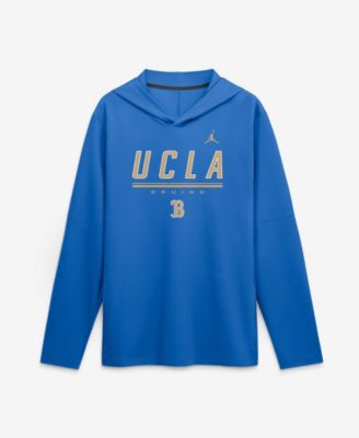 Men's Blue UCLA Bruins 2026 Sideline Lightweight Long Sleeve Hooded Dri-FIT Top
