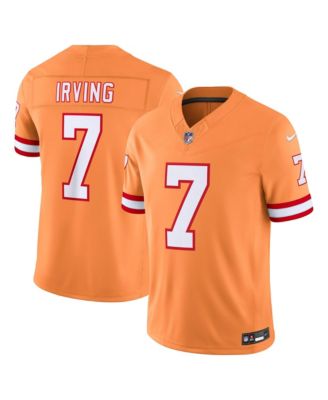 Men's Bucky Irving Creamsicle Tampa Bay Buccaneers Alternate Vapor F.U.S.E. Stitched Limited Jersey