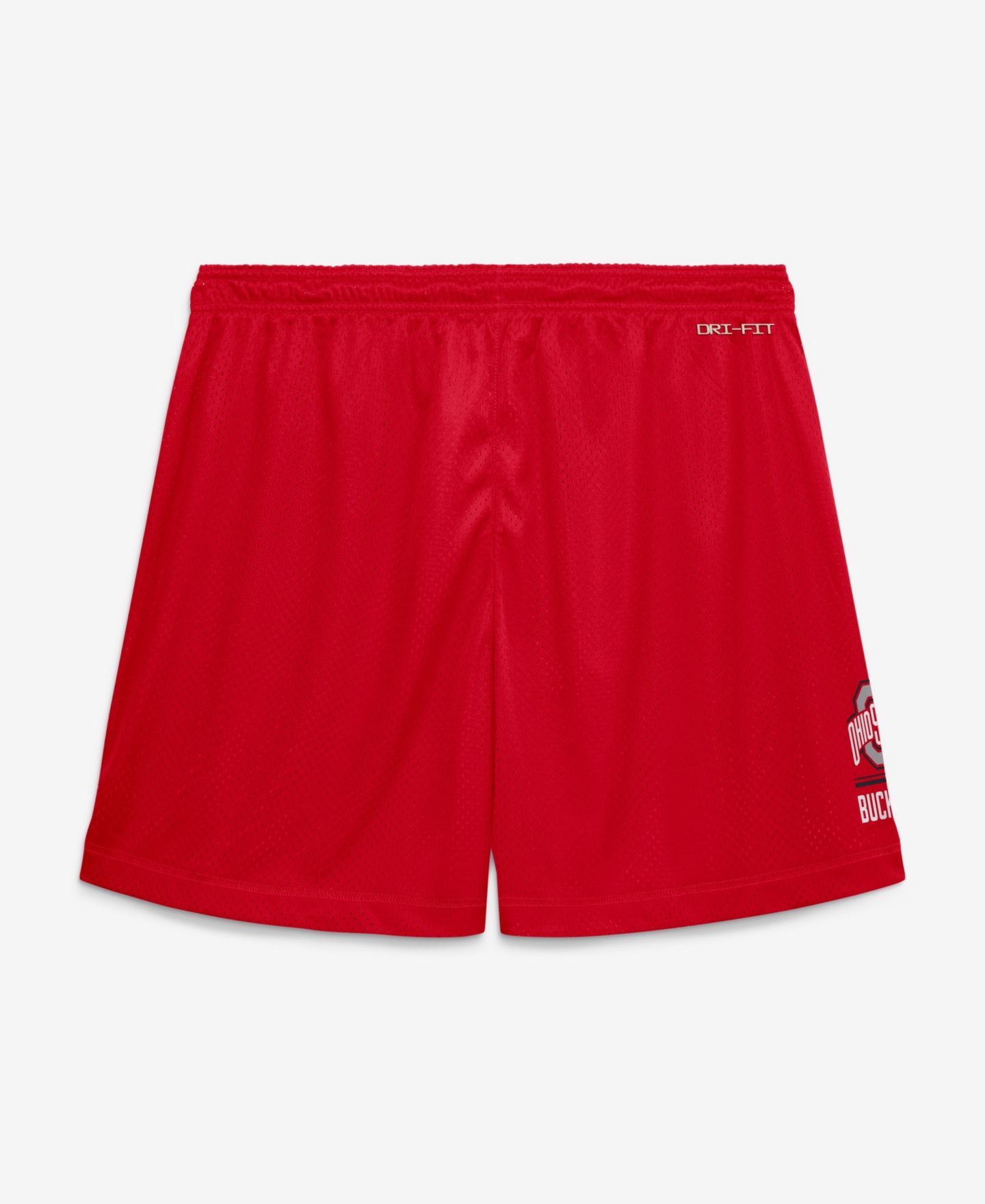 Мужские шорты Nike LeBron James Scarlet/Black Ohio State Buckeyes Courtside Reversible Dri-FIT — фото 3