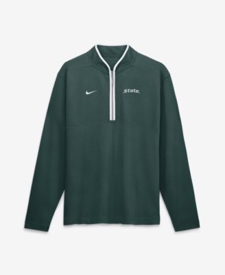 Nike - Men's  Green Michigan State Spartans Victory Dri-FIT Half-Zip Pullover Green