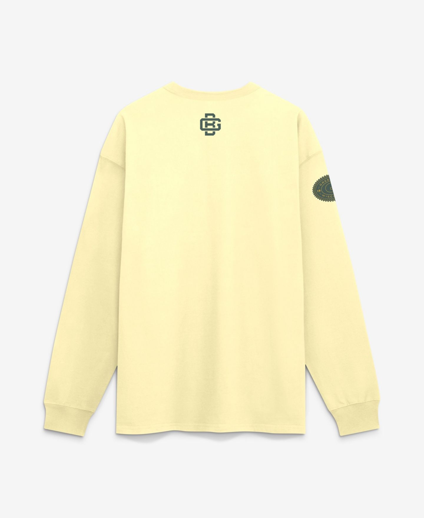 Мужская футболка Nike Cream Green Bay Packers 2026 Rivalries Collection Max90 Long Sleeve — фото 3