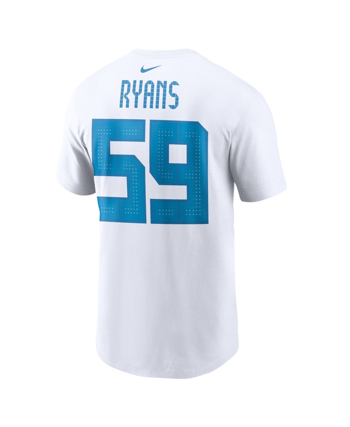 Мужская футболка Nike DeMeco Ryans White Houston Texans 2026 Rivalries Collection Player Name & Number — фото 5