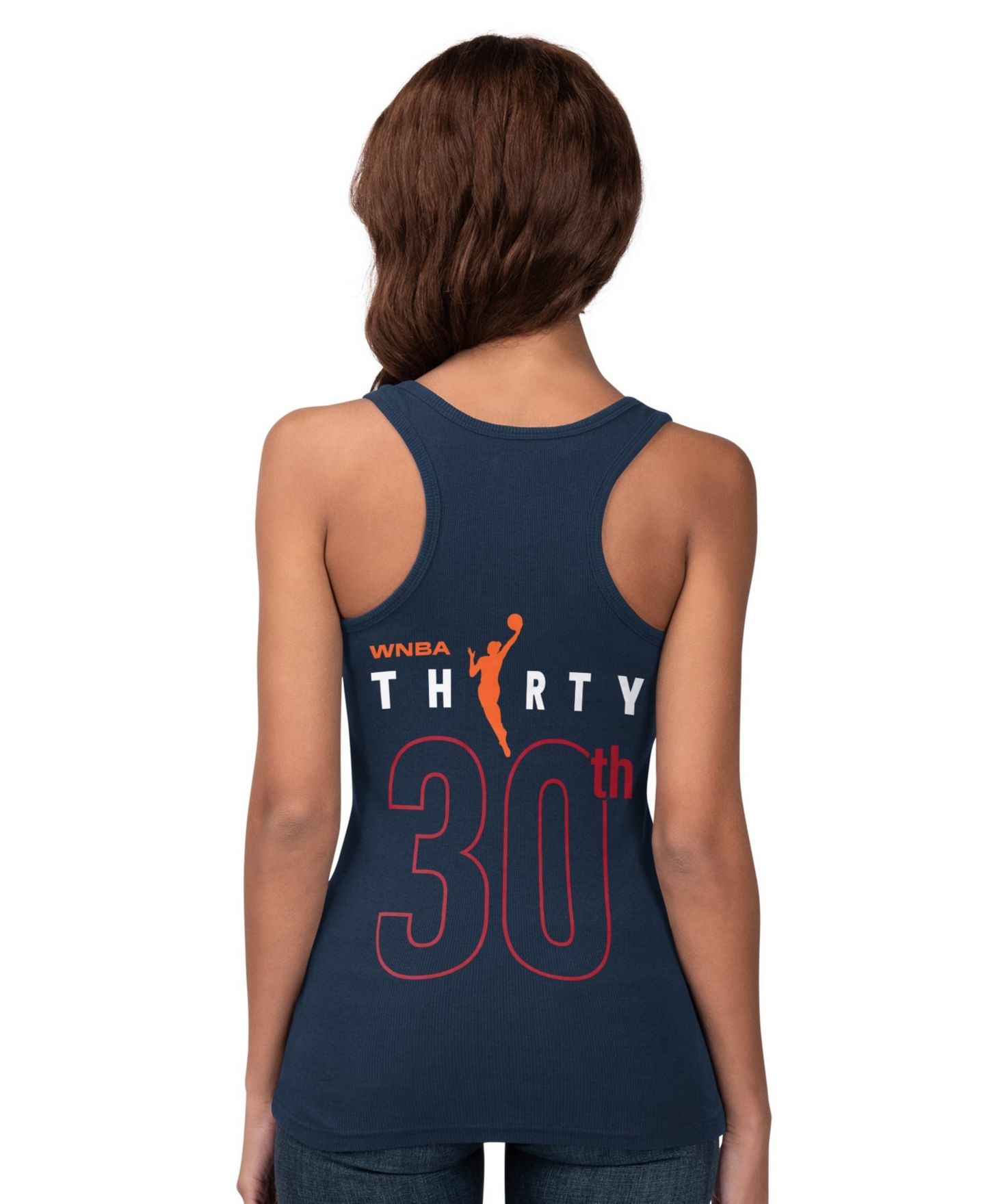 Женский топ Starter Navy Indiana Fever 30th Anniversary Preseason — фото 2