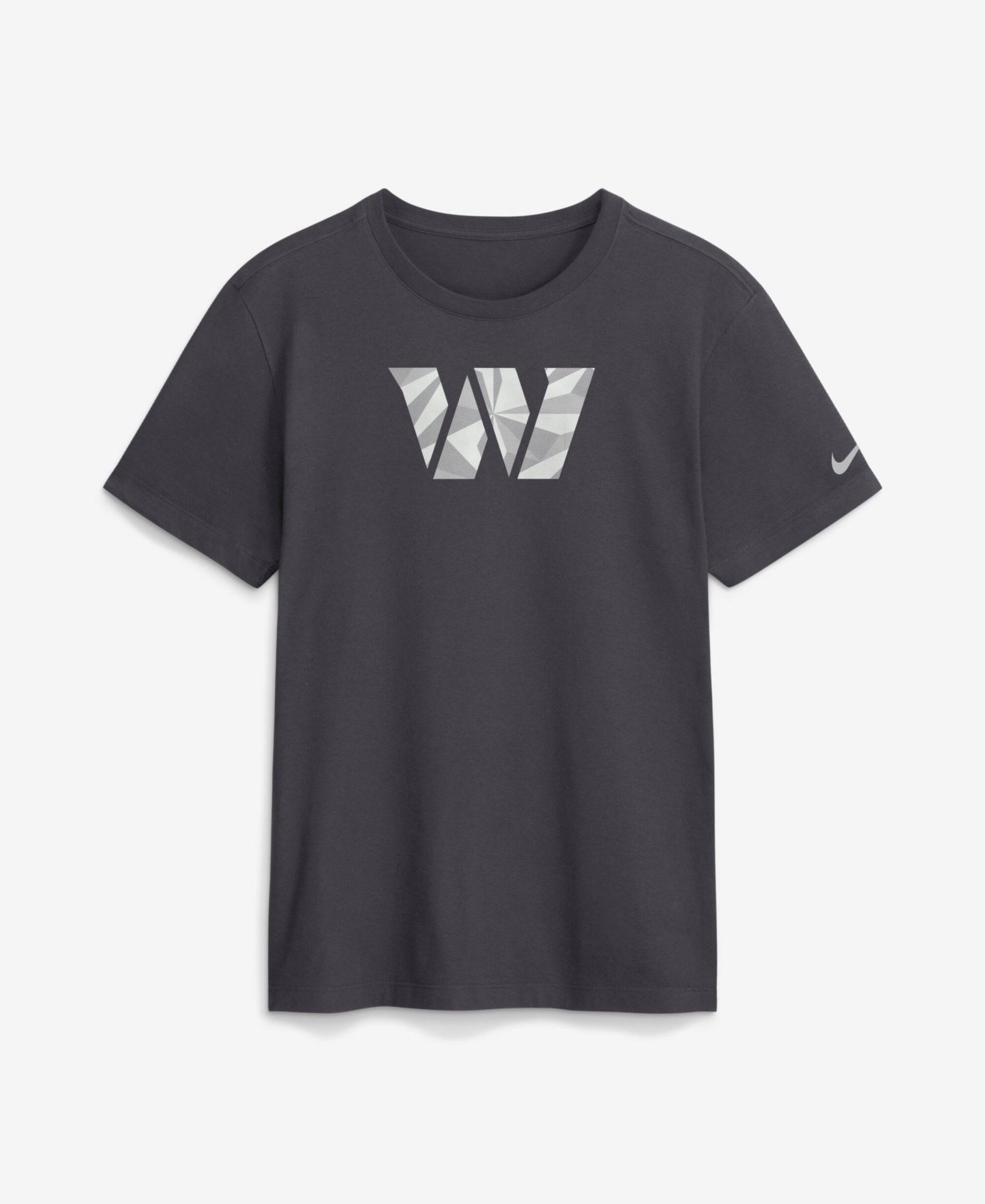Мужская футболка Nike Anthracite Washington Commanders Fractal Logo — фото 1