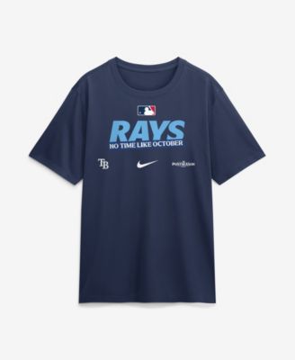 Men's Navy Tampa Bay Rays 2026 MLB Postseason Authentic Collection Legend Dri-FIT T-Shirt