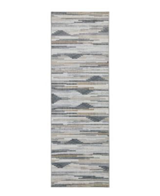 Quinley Printed Washable Runner Rug, 72" x 24"