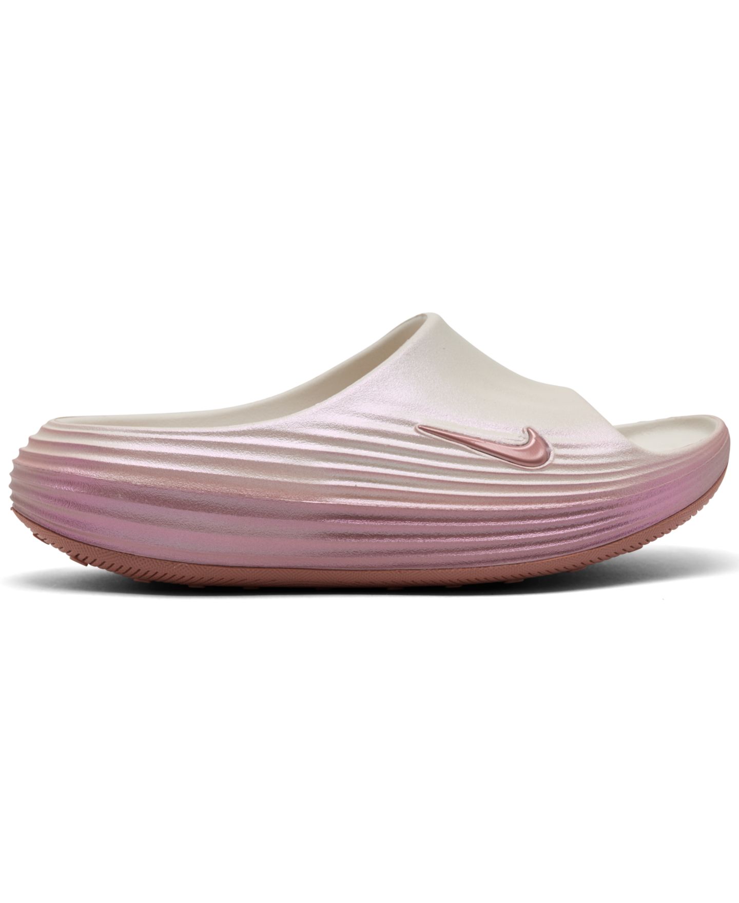 Женские сандалии Nike ReactX Rejuven8 Recovery, цвет: Розовый — фото 2