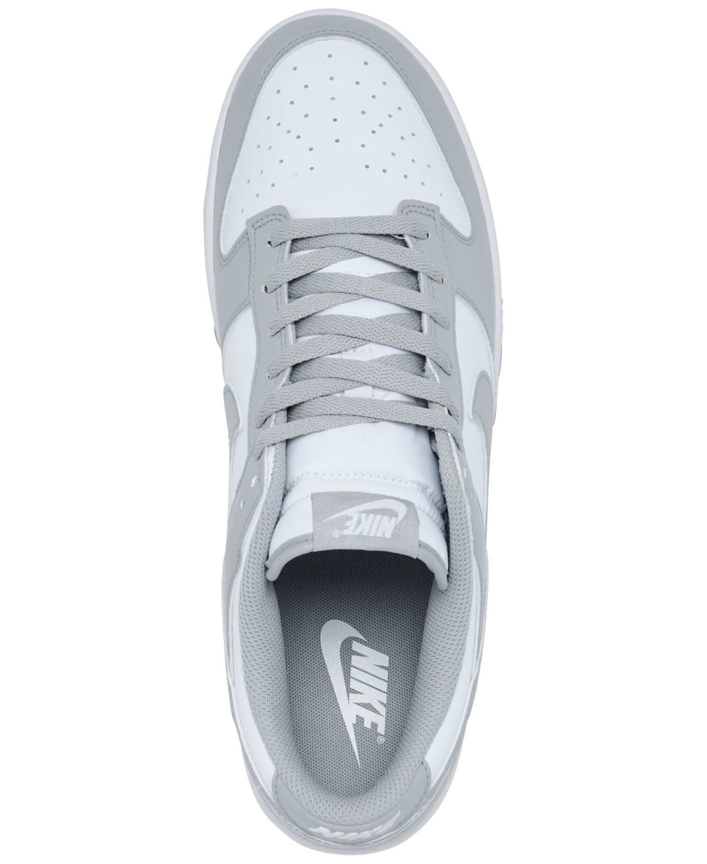 Мужские кроссовки Nike Dunk Low Retro Lifestyle, цвет: Белый / Серый — фото 5