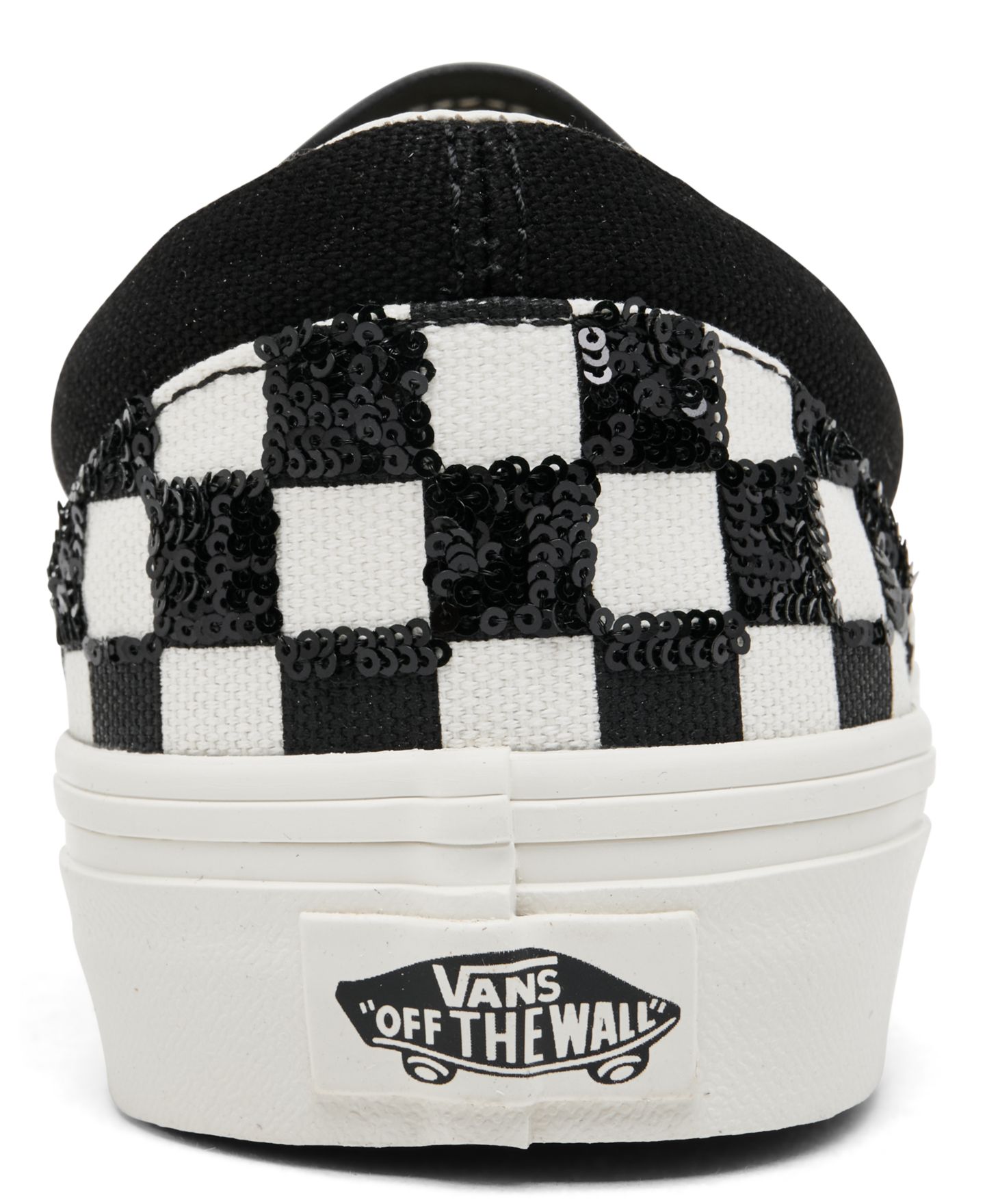 Кроссовки Vans Women Classic Slip-On Lifestyle, цвет: Checkerboard — фото 4