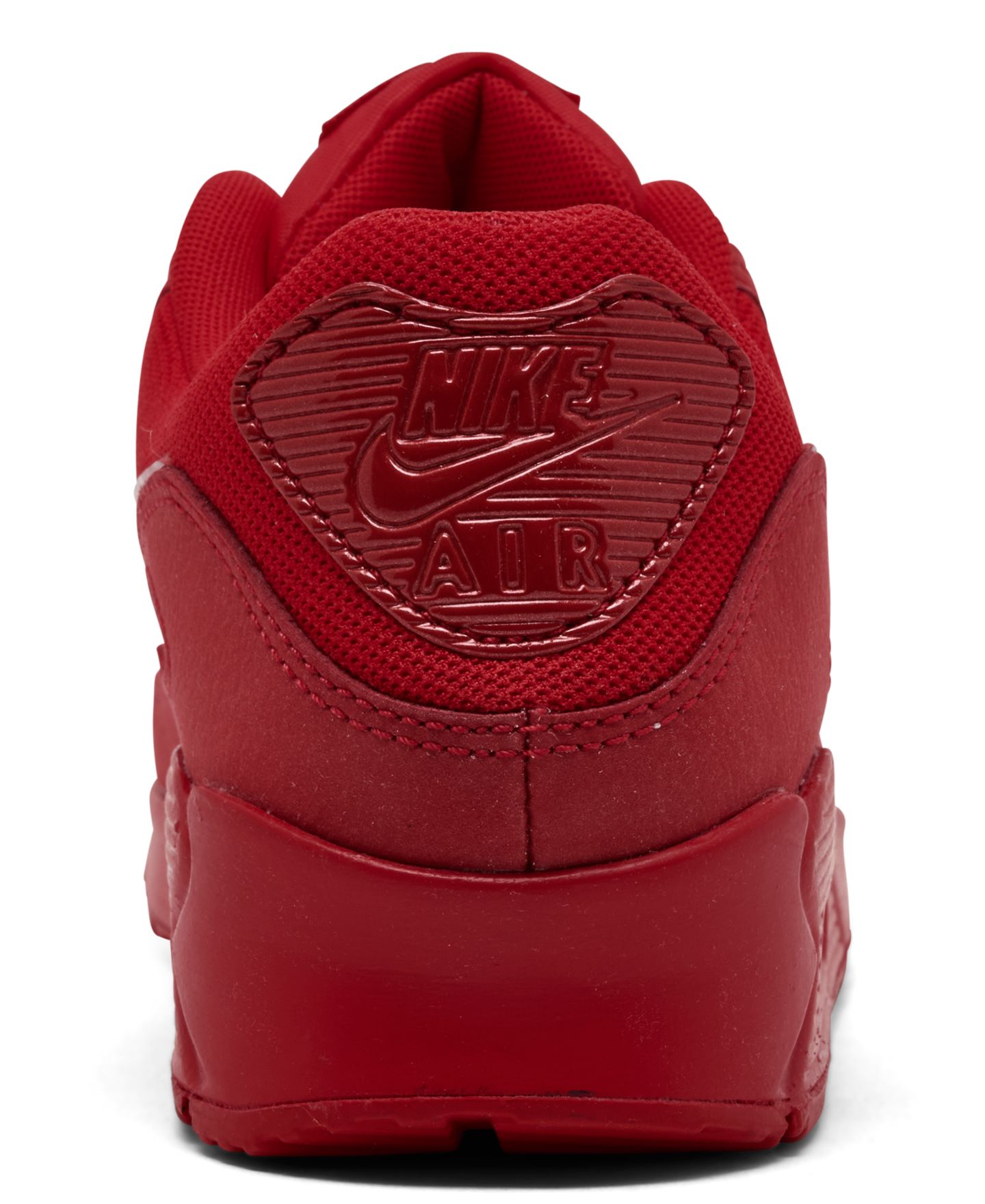 Женские кроссовки Nike Air Max 90 Lifestyle, цвет: Красный — фото 4