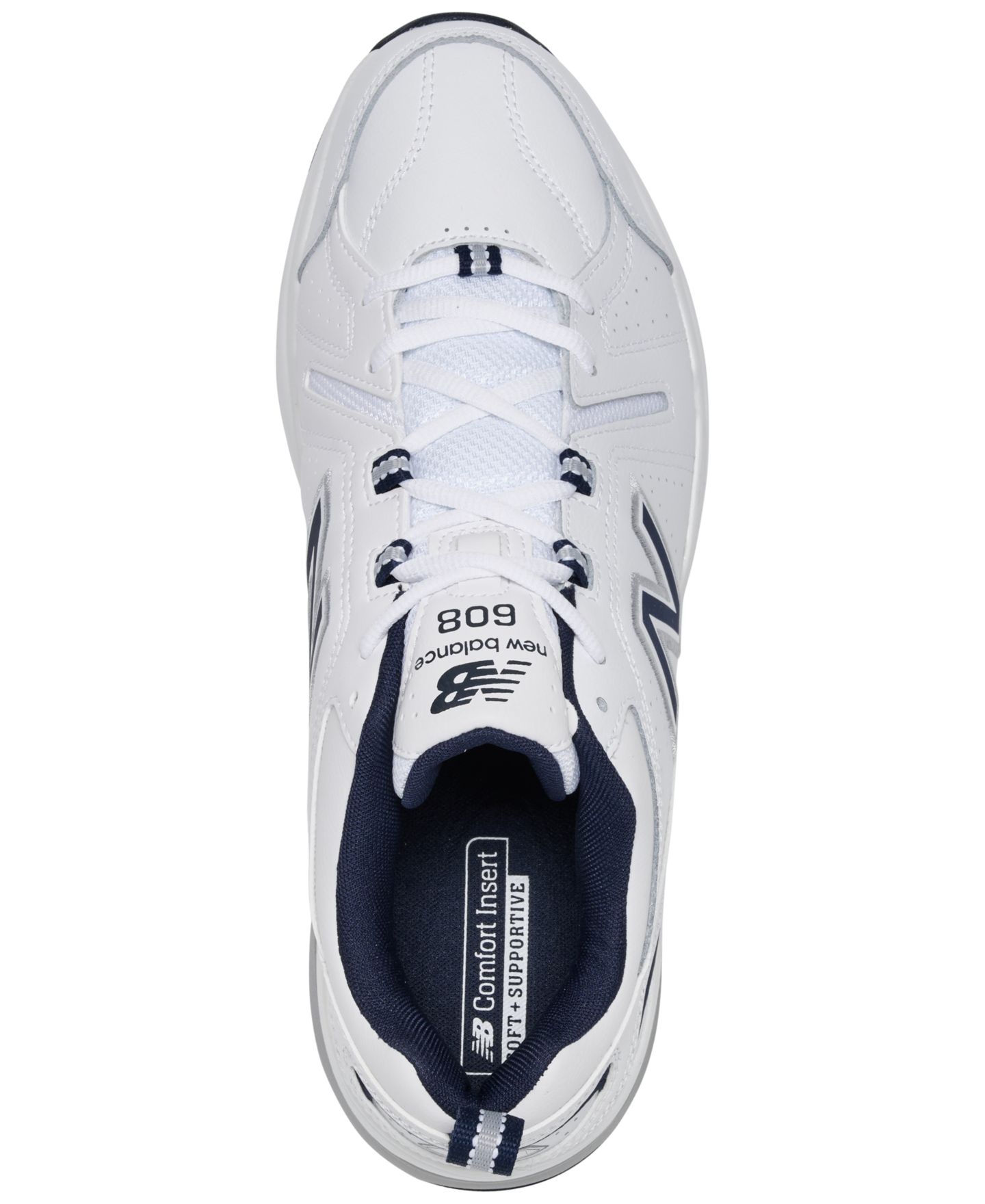Мужские кроссовки New Balance 608v5 Training, цвет: Белый — фото 5