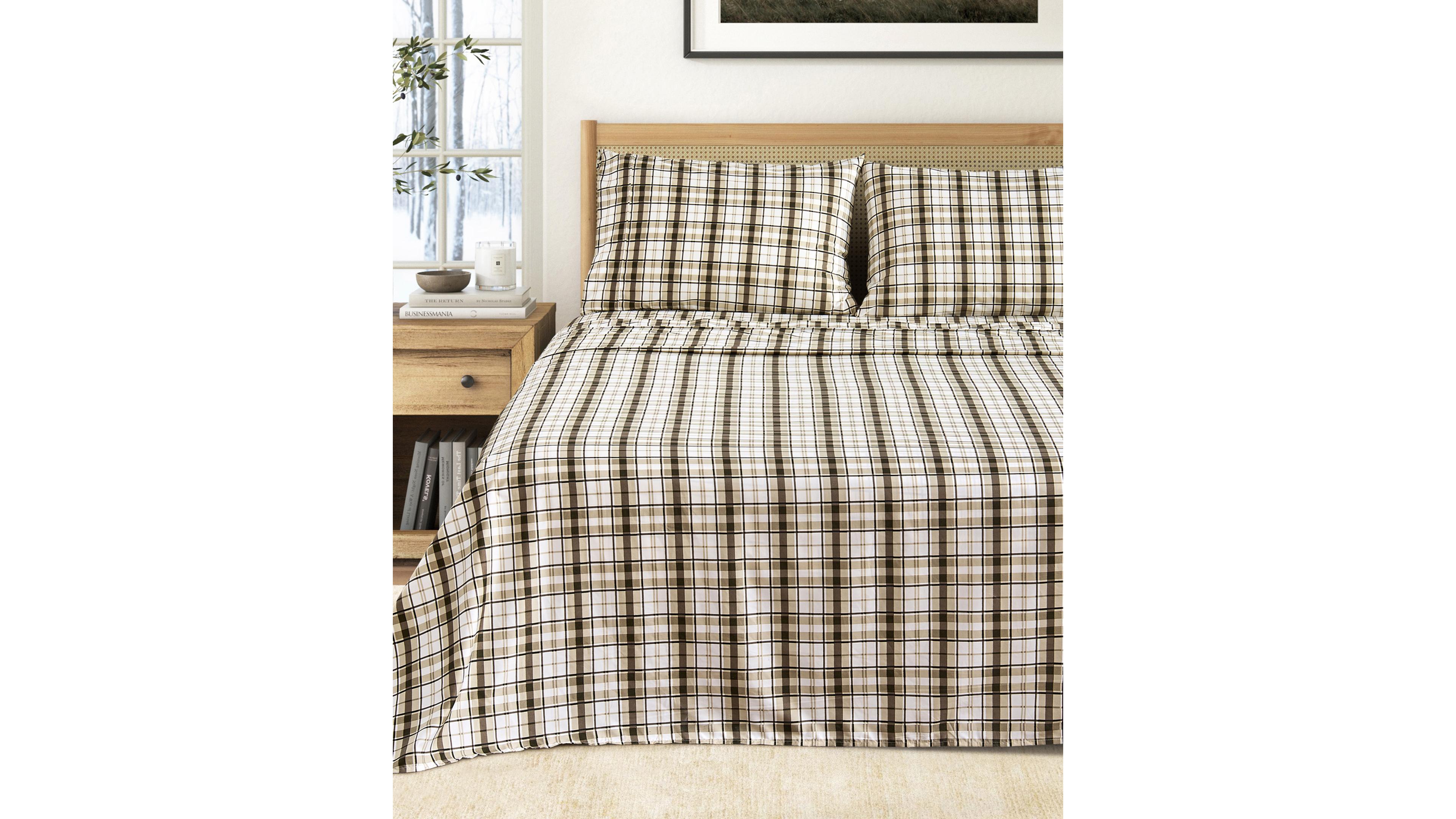 Linery & Co Ultra-Soft Brushed Printed Microfiber Sheet Set