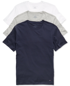 Tommy Hilfiger Men's Classic Crew Neck Undershirts