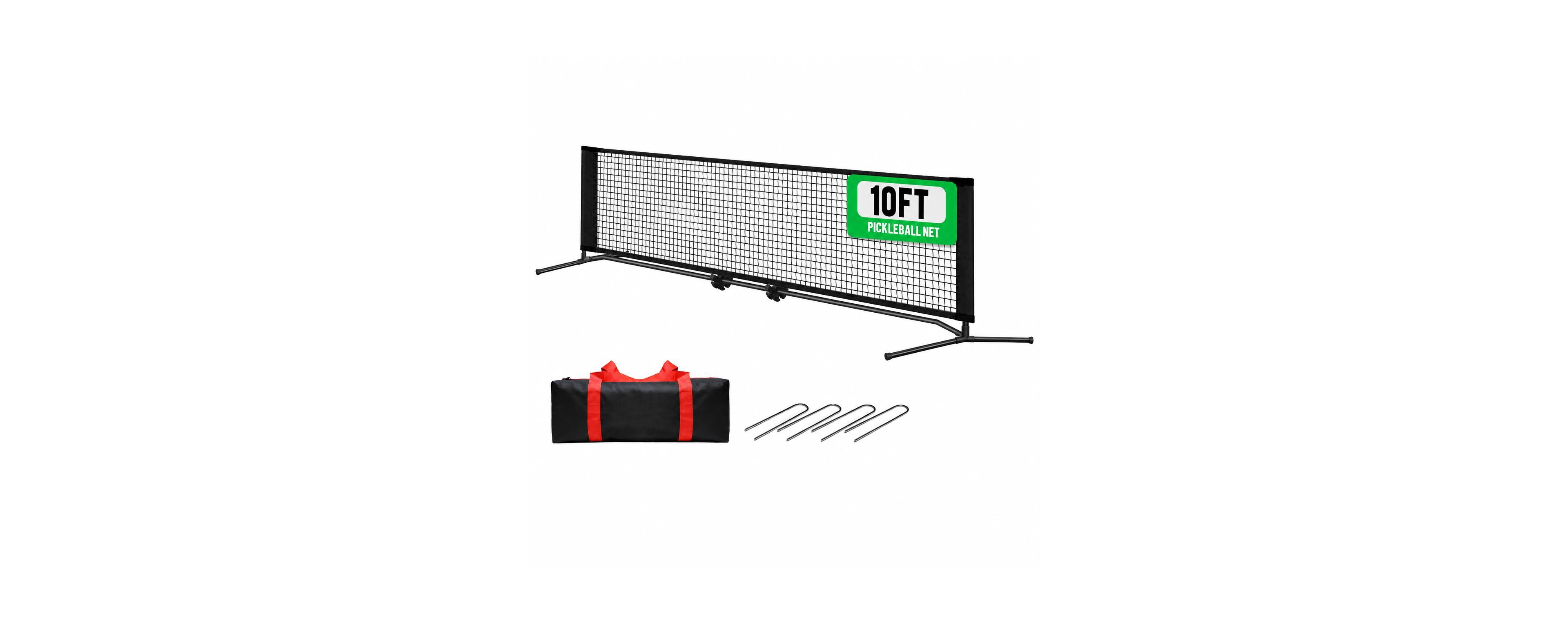 Sportneer Portable Pickleball Net With Carry Bag Steel Frame Anti Sagging Easy Setup For Indoor Outdoor