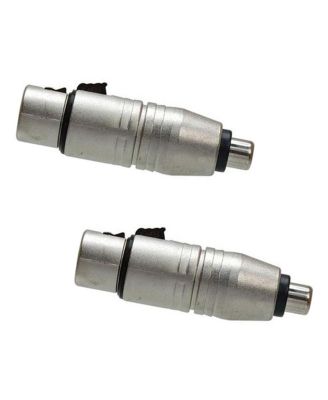 GXF-132 RCA to Female 3-Pin XLR Adaptor, 2-Piece