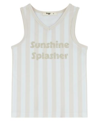 Toddler Boys' 2T-5T Sleeveless V-Neck Sunshine Splasher Rash Guard