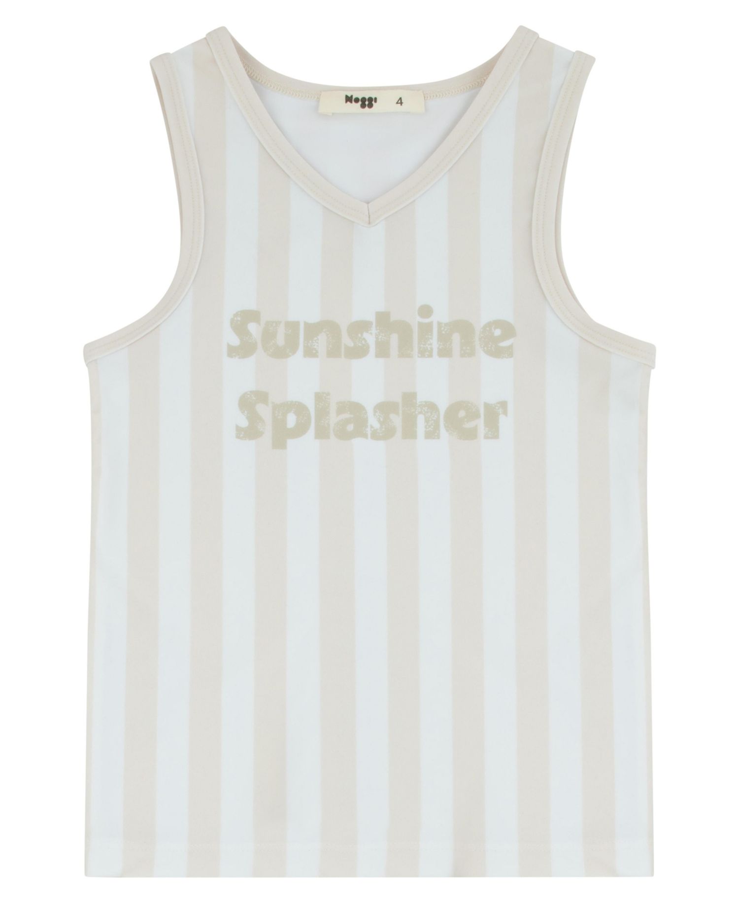 Toddler Boys' 2T-5T Sleeveless V-Neck Sunshine Splasher Rash Guard
