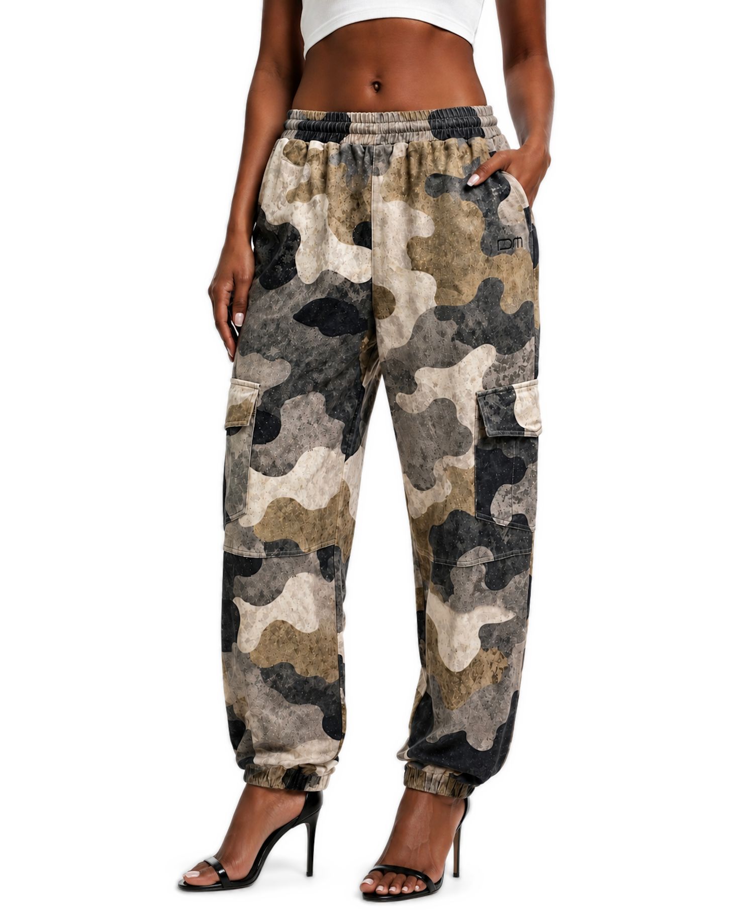 Women's Camo Baggy Cargo Joggers