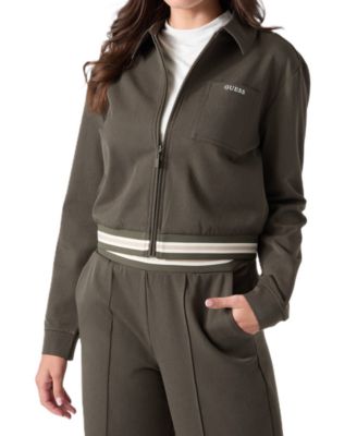 Women's Goliarda Full-Zip Cropped High-Neck Jacket