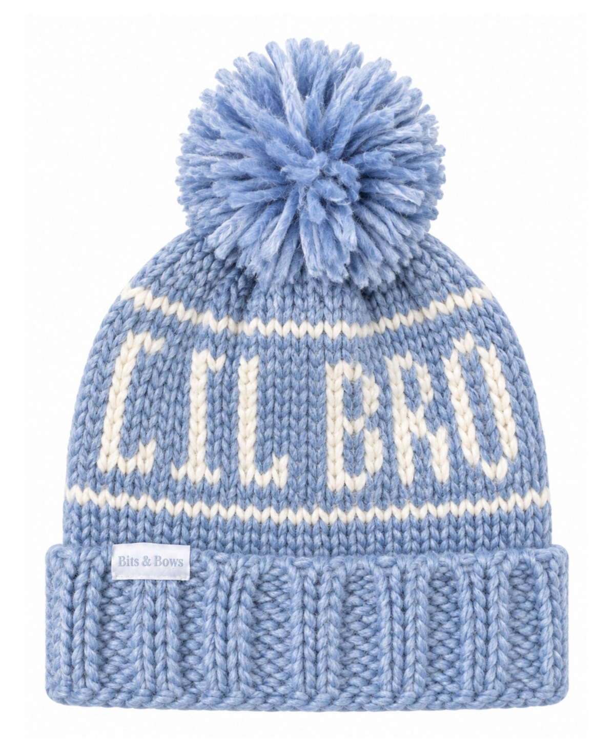 Bits & Bows Toddler Boys Lil Bro Bobble Hat