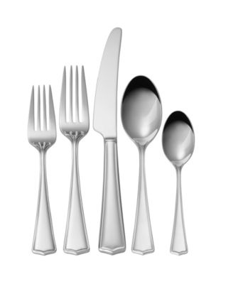 Benton Stainless Steel 65-Pc. Flatware Set, Service for 12