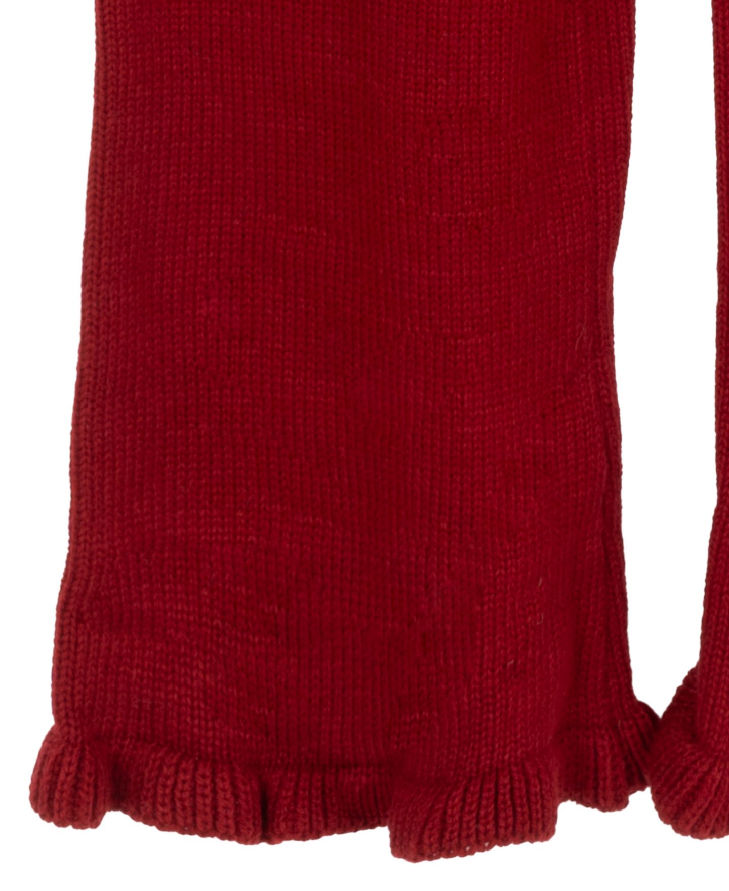Rare Editions Girls' 2T-6X Cable-Knit Ruffle-Hem Sweater and Leggings, 2-Piece Set, цвет: Светло-коричневый / Красный — фото 7
