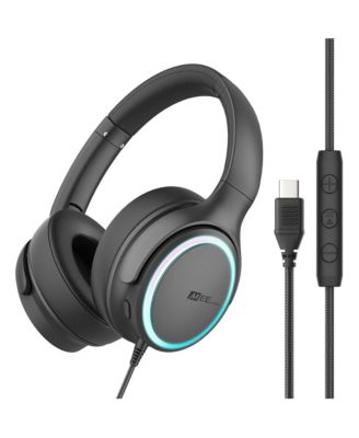 HALO Over-Ear USB-C Headphones with LED Ambient Light