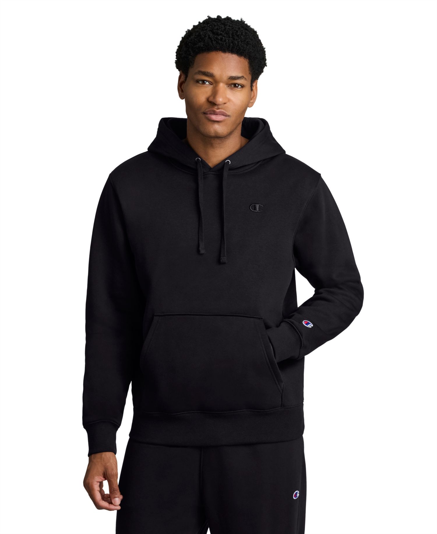 Men's Dark Green Kangaroo Pocket Hoodie