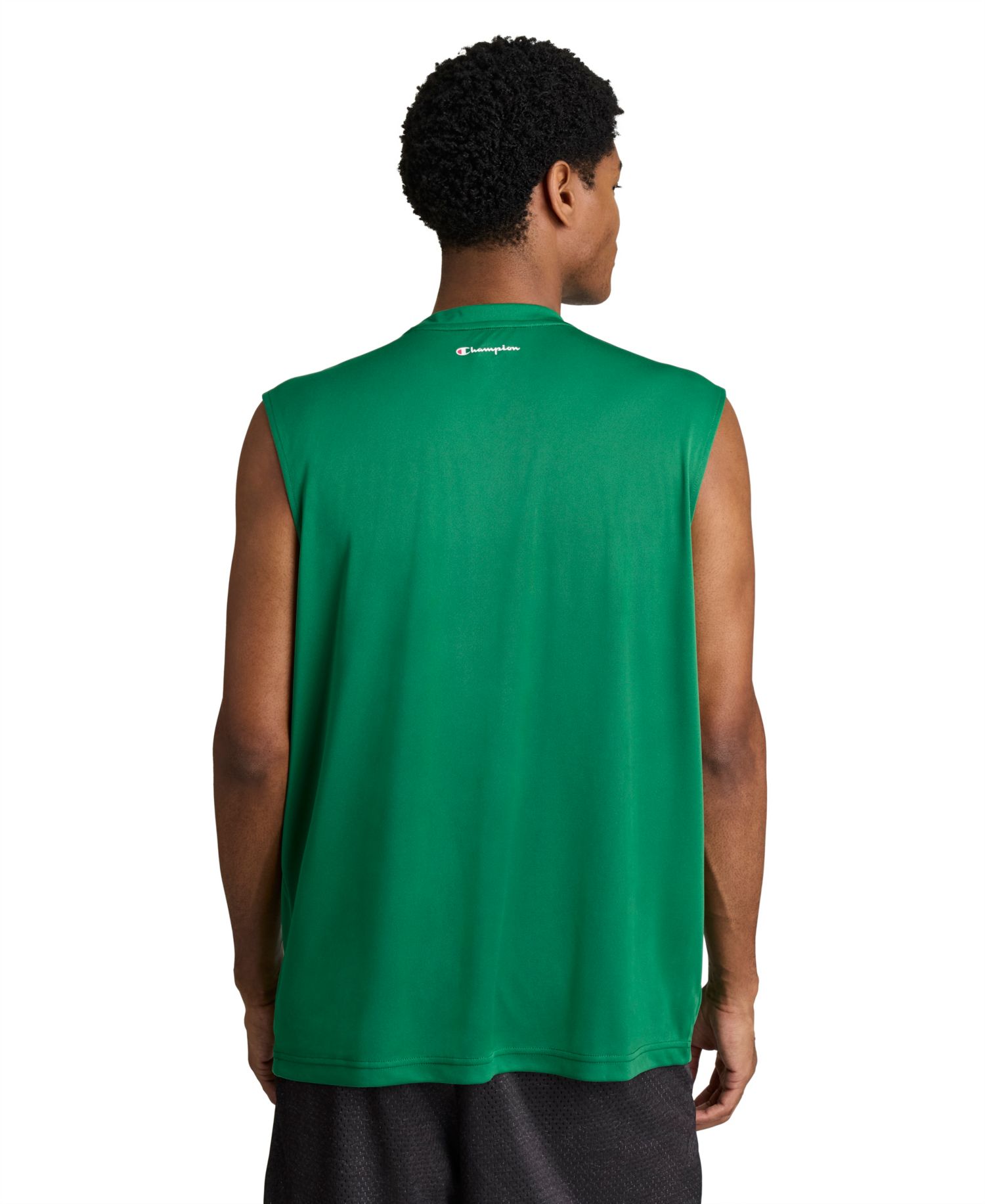 Men's Script Sport Muscle Crewneck Tank Top