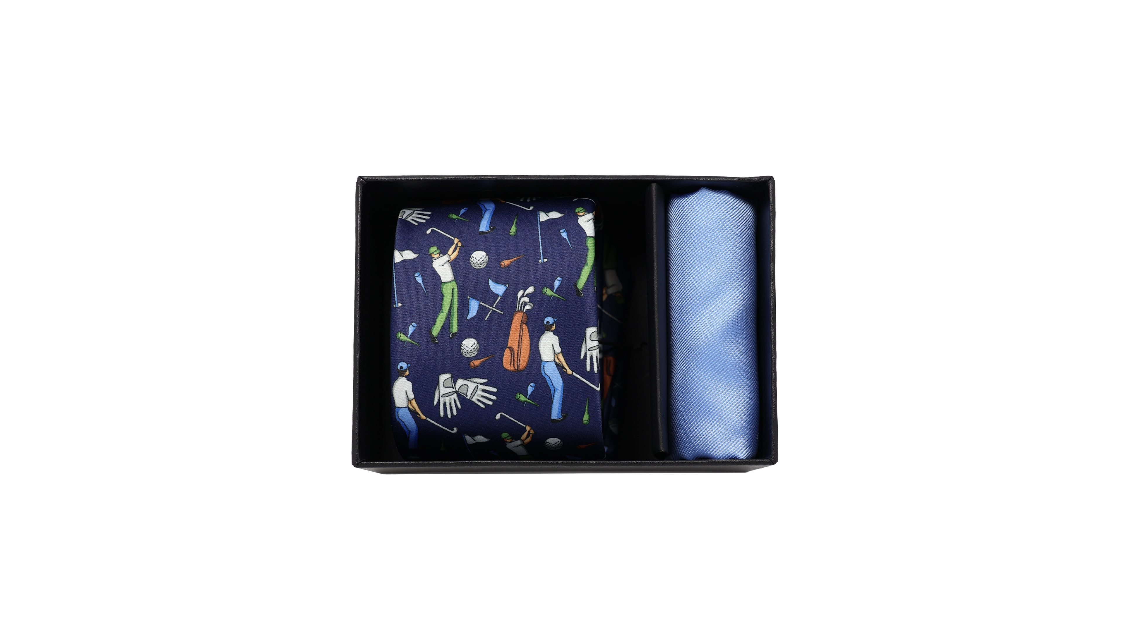 Nicole Miller Men's Golf Tie and Pocket Square, 2-Piece Set
