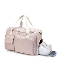 Weekender Travel Carry On Duffle With Toiletry Bag Adjustable Strap Dry Wet Separate Multi Purpose