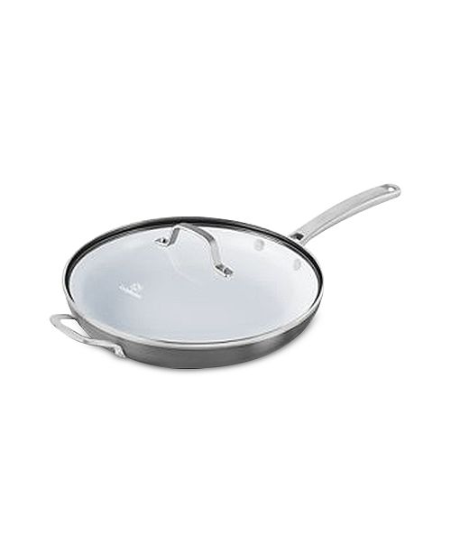 Calphalon Classic Ceramic 12" Fry Pan with Lid & Reviews Cookware & Cookware Sets Kitchen