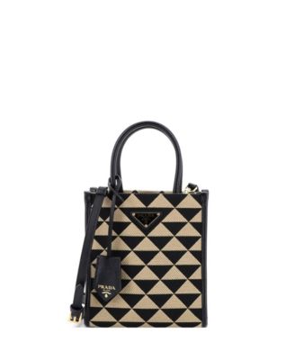 Mini Symbole Shopper Tote Jacquard