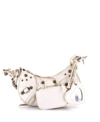 XS Le Cagole Giant Studs Shoulder Bag Leather