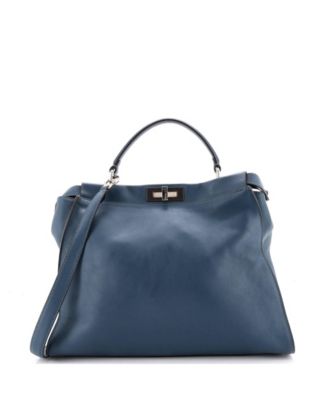 Large Peekaboo Bag Rigid Leather