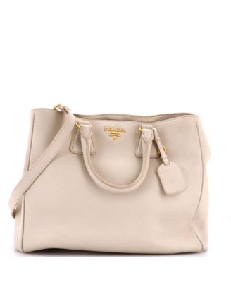 Large Convertible Shopper Tote Vitello Daino