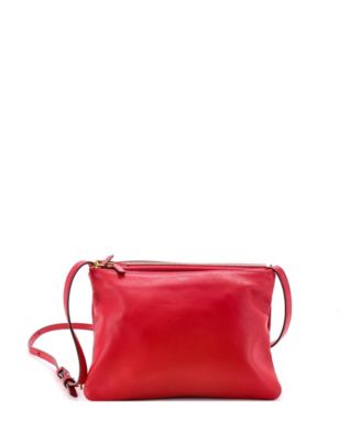 Large Trio Crossbody Bag Leather