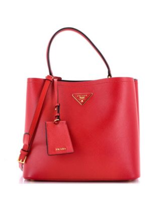 Large Panier Bucket Bag Saffiano Leather