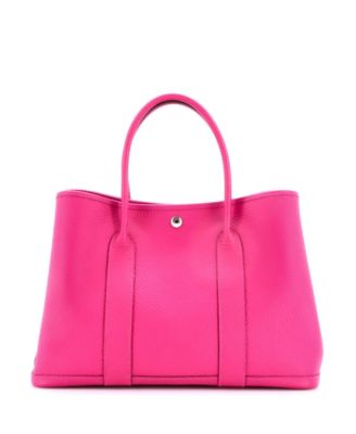 36 Garden Party Tote Leather