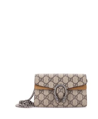 Super Mini Dionysus Bag GG Coated Canvas